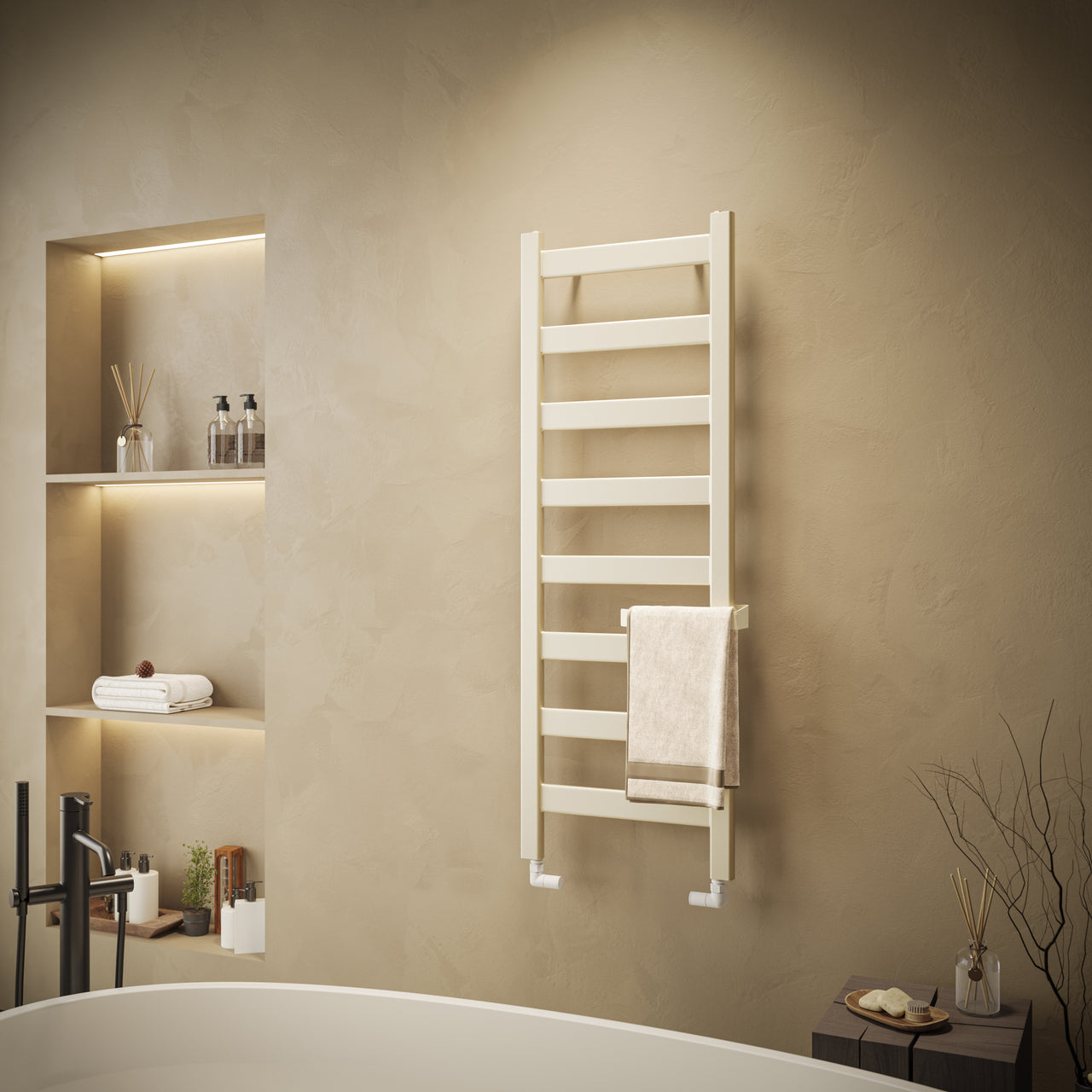 Oval Delux - 1320x466mm - Beige