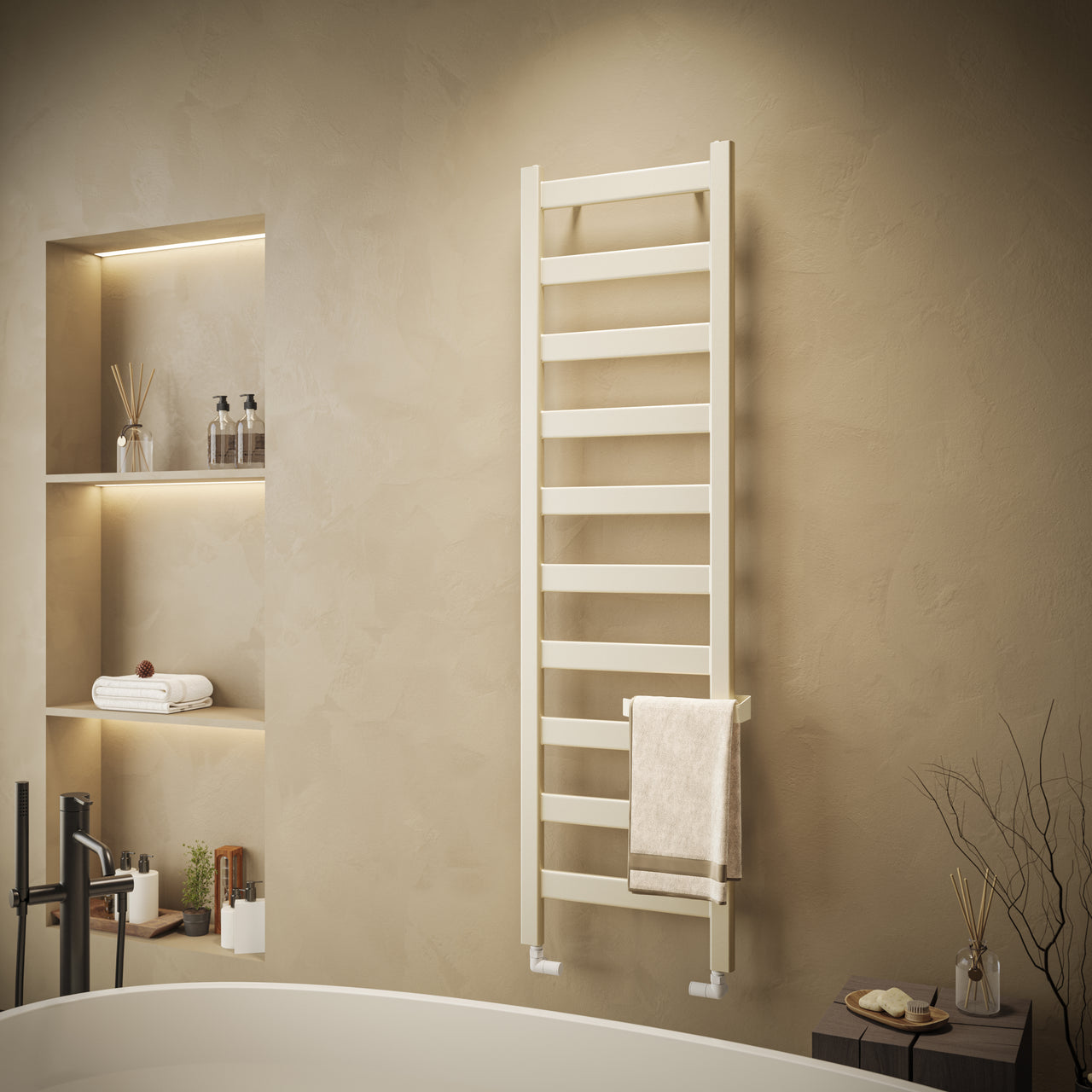 Oval Delux - 1640x466mm - Beige