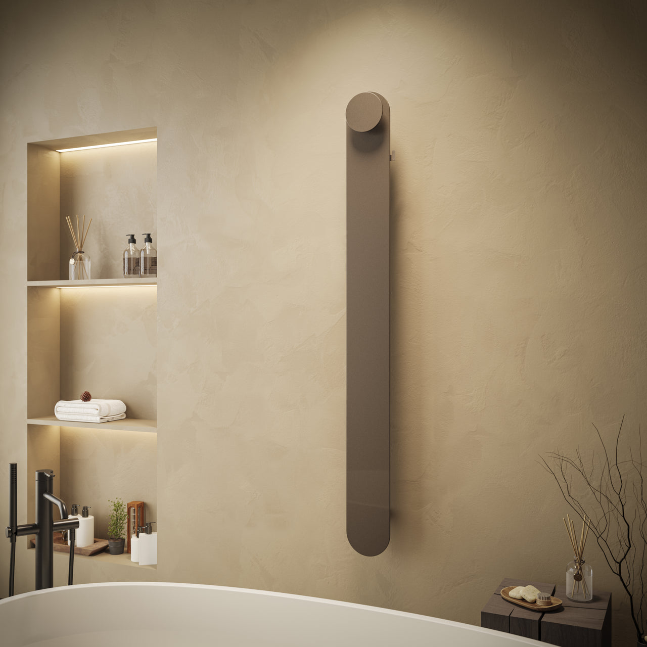 Model O - 1600x160mm - urban taupe