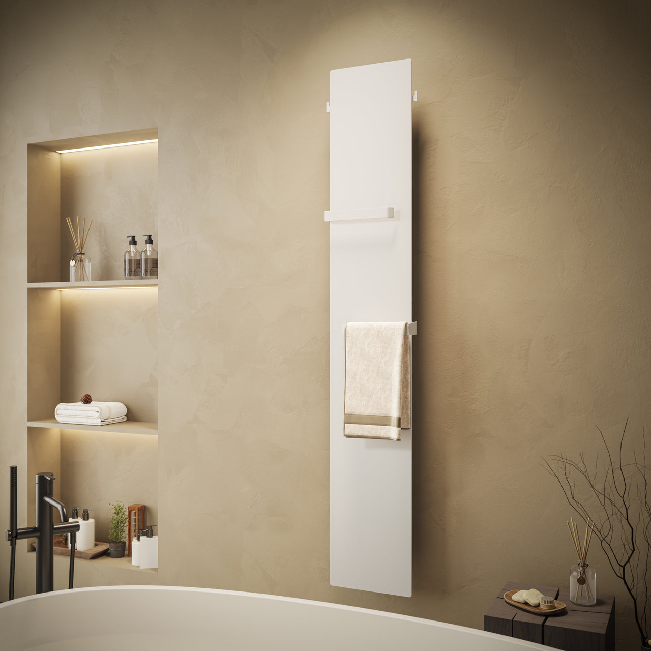 Pure - pure ivory - 1800x300mm - side view