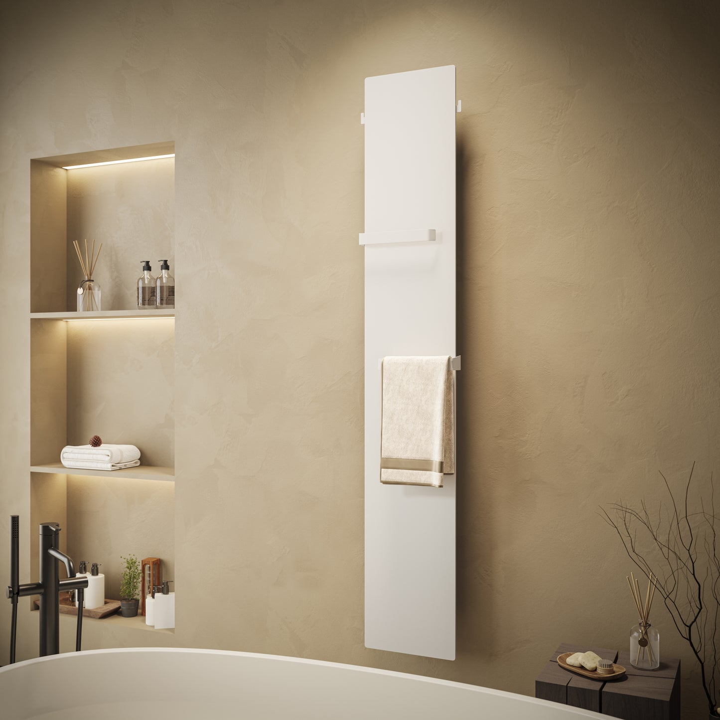 Pure - pure ivory - 1800x300mm - side view