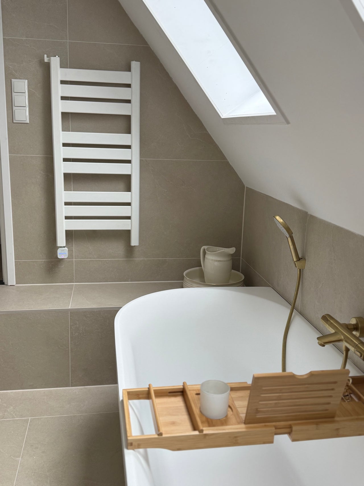 Klantfoto Heatnest Libra design radiator in interieur