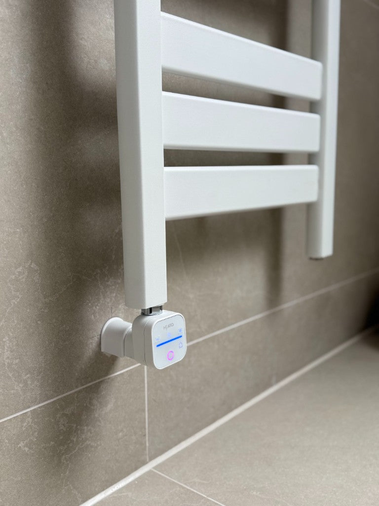 Klantfoto: Oval Delux · 1320×466 · pure ivory · elektrisch element zonder kabel · alleen-overzicht